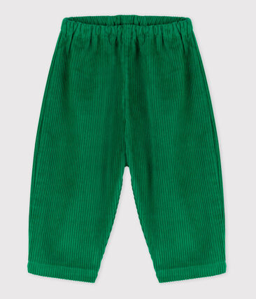 PETIT BATEAU - Pantalon bébé en velours grosses côtes