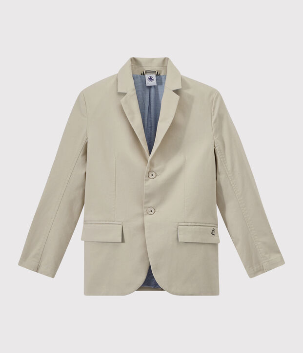 Veste enfant gar&ccedil;on beige