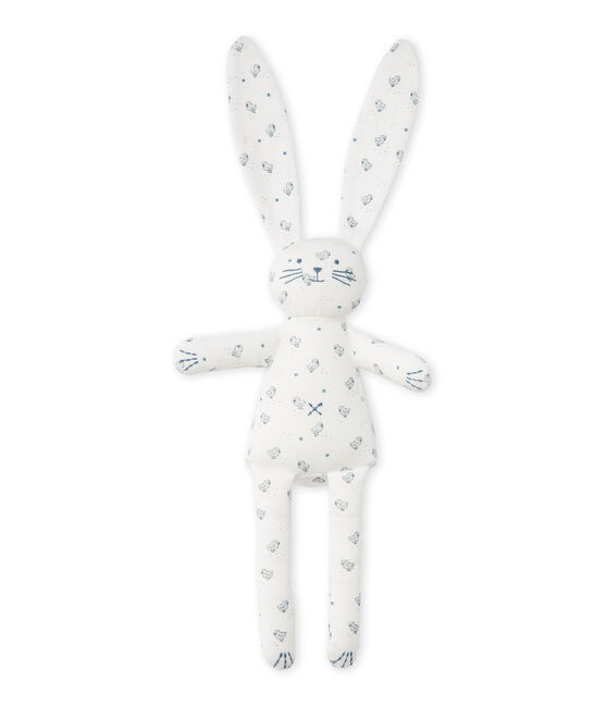 Doudou Lapin Bebe Mixte Imprime Lait Multico Petit Bateau