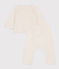 Ensemble en tubique matelassé bébé beige MONTELIMAR CHINE