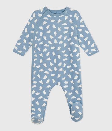 Pyjama bébé en molleton gratté imprimé