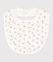Bavoir unitaire en coton blanc MARSHMALLOW/blanc MULTICO