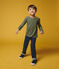 Tee-shirt en coton enfant fille - garçon vert VALLEE