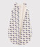 Gigoteuse baleines marines en coton beige MONTELIMAR/bleu MEDIEVAL