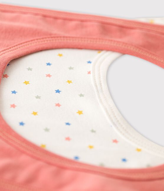 Lot de 2 bavoirs bébé en coton variante 1