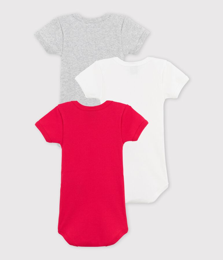Lot de 3 bodies manches courtes b&eacute;b&eacute; variante 2