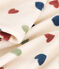 Robe de chambre en polaire imprimée enfant blanc AVALANCHE/ MULTICO