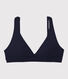 Soutien-gorge en coton stretch Femme