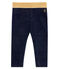 Legging bébé fille pailleté bleu SMOKING/jaune DORE