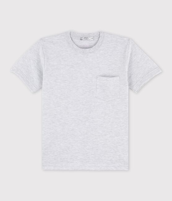 Tee shirt unisexe gris POUSSIERE CHINE