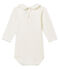 Body col Claudine bébé fille blanc MARSHMALLOW