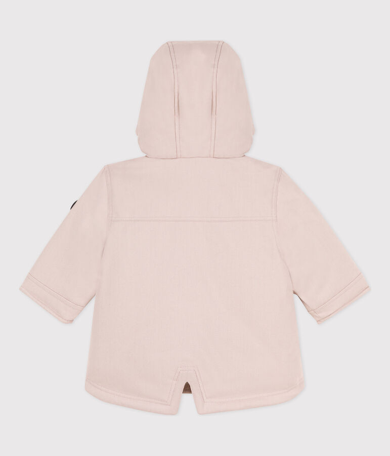 Parka b&eacute;b&eacute; d&eacute;perlante rose SALINE