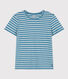 Tee-shirt LE DROIT col rond en coton Femme