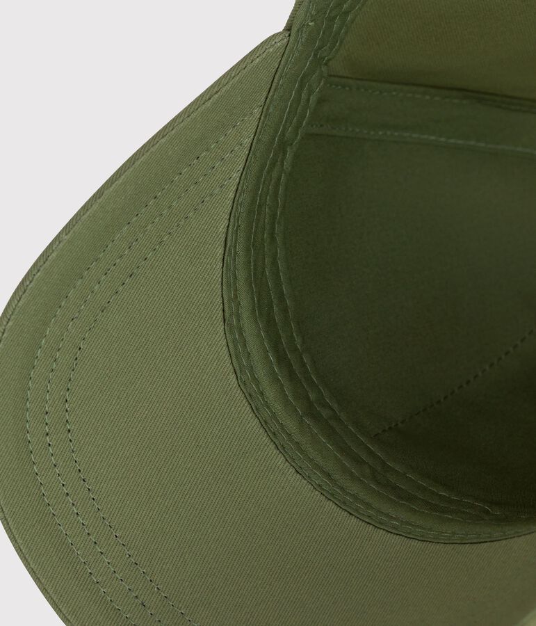 Casquette enfant en coton vert