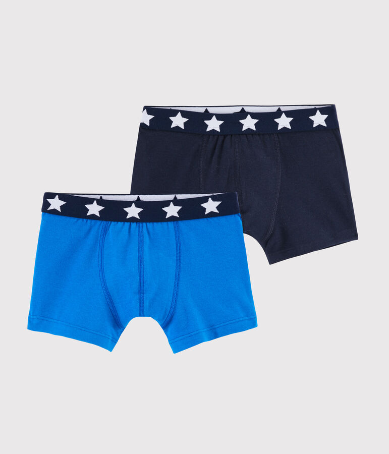 Lot de 2 boxers petit gar&ccedil;on multicouleur
