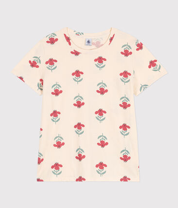 calypso_jour - Tee-shirt LE DROIT col rond en coton Femme