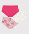 Lot de culottes enfant en coton taille haute imprimé fleurs variante 1