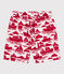 Short de bain recyclé imprimé enfant garçon rouge AVALANCHE/ ROUGE
