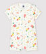 Combicourt fruits bébé fille en coton