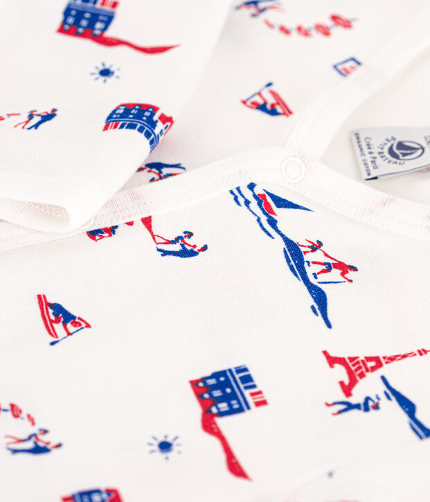 Dors-bien Paris en coton blanc/multicouleur