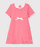 Robe body manches courtes bébé fille rose CUPCAKE