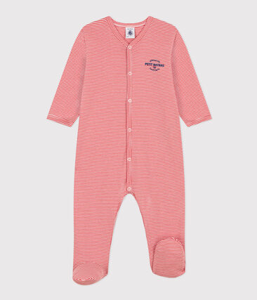 PETIT BATEAU - Pyjama bébé milleraies en coton