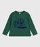 Tee-shirt enfant manches longues en coton imprimé WILLOW