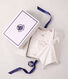 Coffret cadeau naissance en coton imprim&eacute; fleuri