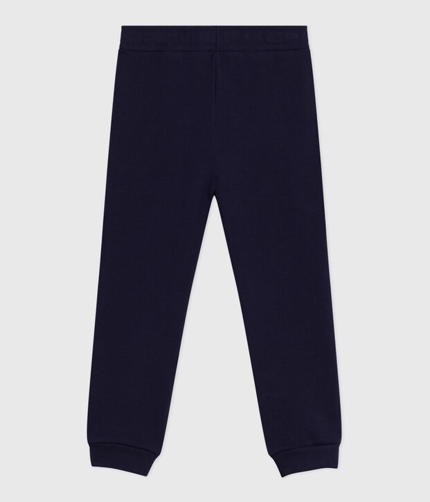 Pantalon de jogging en molleton enfant fille bleu marine