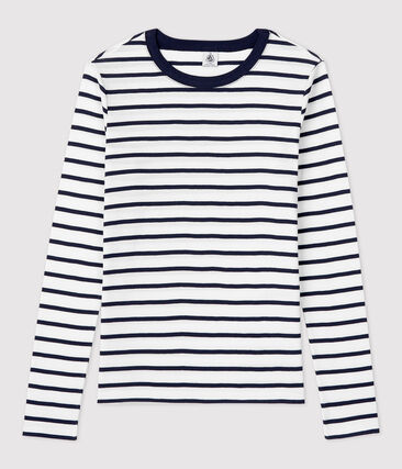 MARINIERE - Tee-shirt L'ICONIQUE col rond en coton Femme