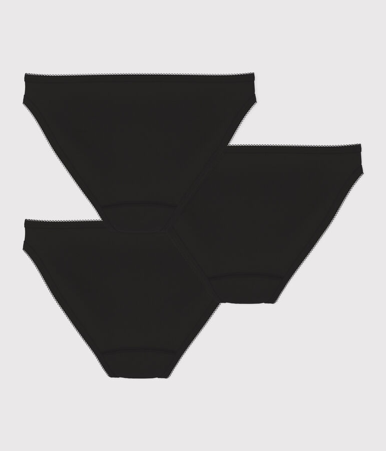 Lot 3 culottes en coton fin Femme variante 1