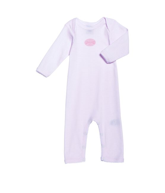 Body Long Bebe Fille A Milleraies Vienne Ecume Petit Bateau