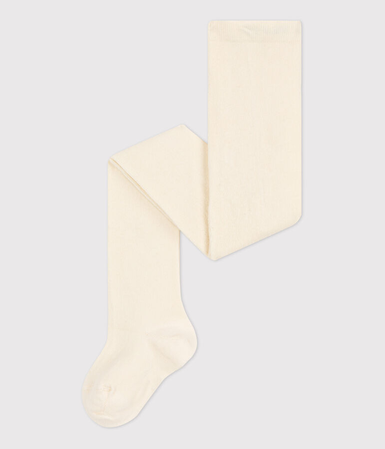 Collant enfant fille &eacute;cru