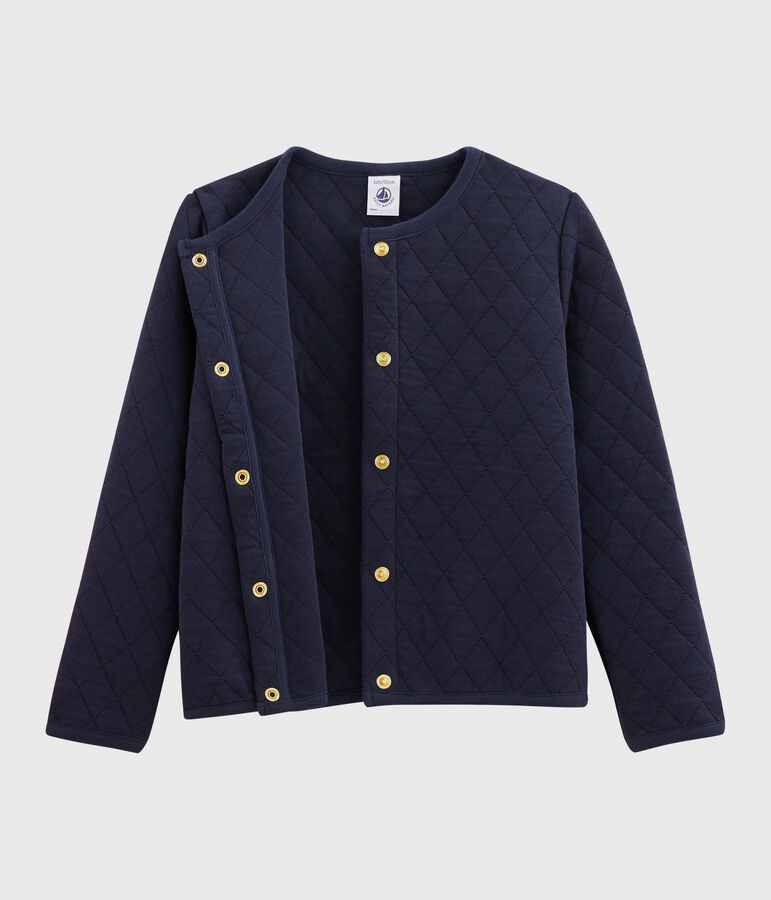 Cardigan en tubique enfant Fille bleu SMOKING