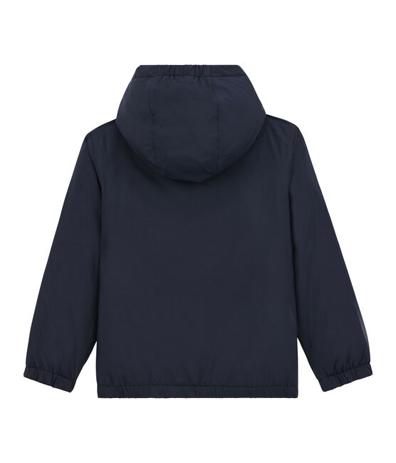Coupe vent chaud et réversible enfant mixte bleu SMOKING