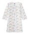 Chemise de nuit fille imprimée blanc LAIT/blanc MULTICO