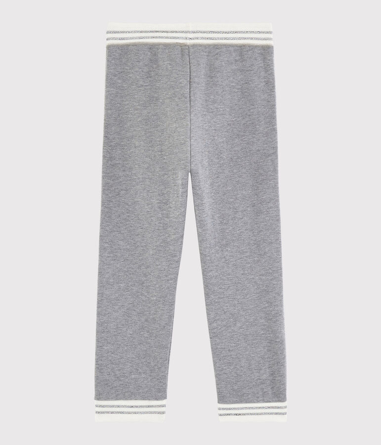 Pantalon de sport enfant fille gris