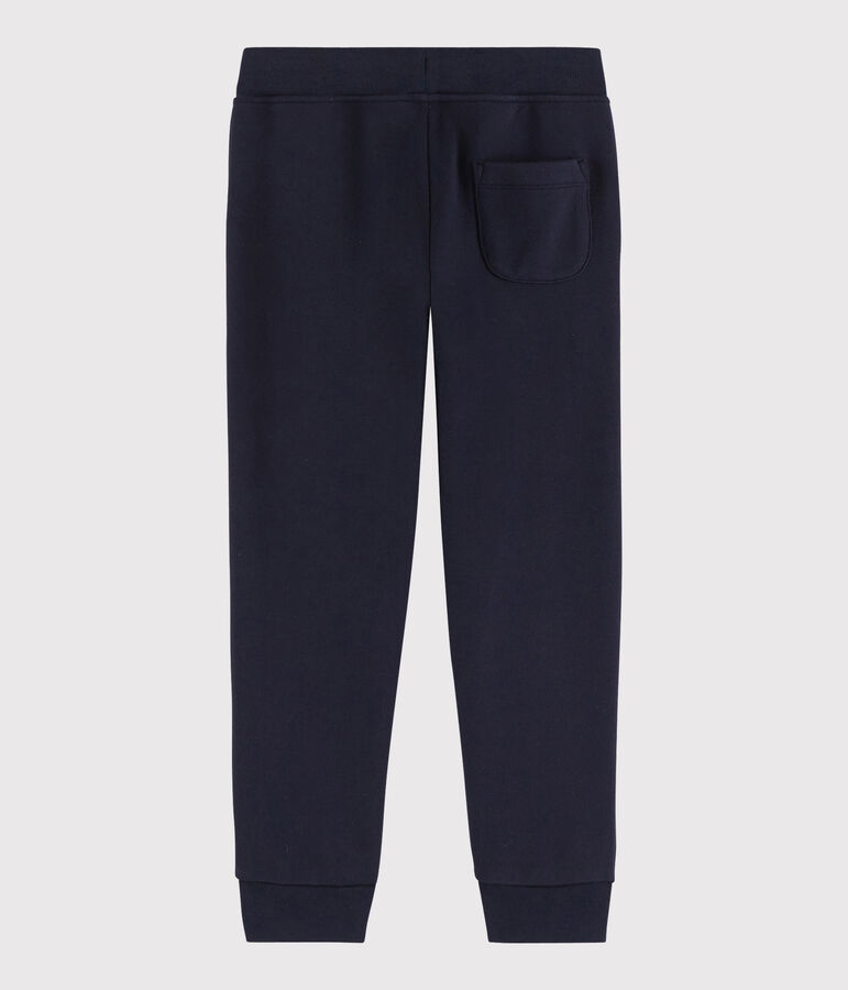 Pantalon de jogging enfant fille / gar&ccedil;on bleu SMOKING