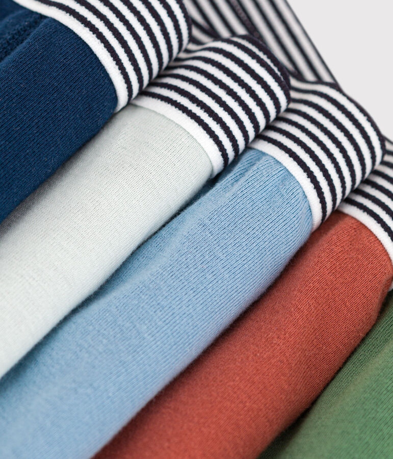 Lot de 5 boxers en coton petit gar&ccedil;on variante 1