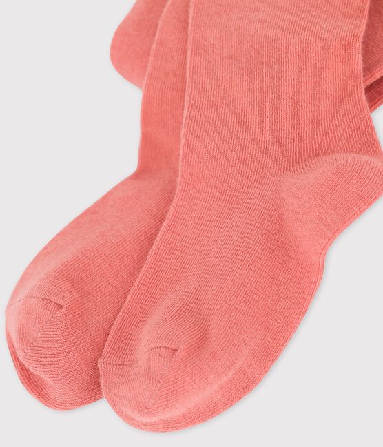 Collants en jersey enfant fille rose PAPAYE