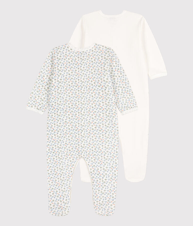 Lot de 2 dors bien fleur b&eacute;b&eacute; en coton multicouleur