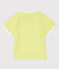 Tee-shirt manches courtes bébé garçon jaune SUNNY