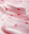Body manches longues col roulé bébé mixte rose VIENNE/ CUPCAKE