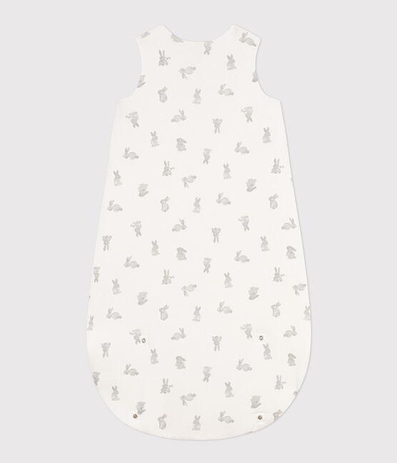 Gigoteuse lapins en coton TOG2 blanc MARSHMALLOW/gris GRIS