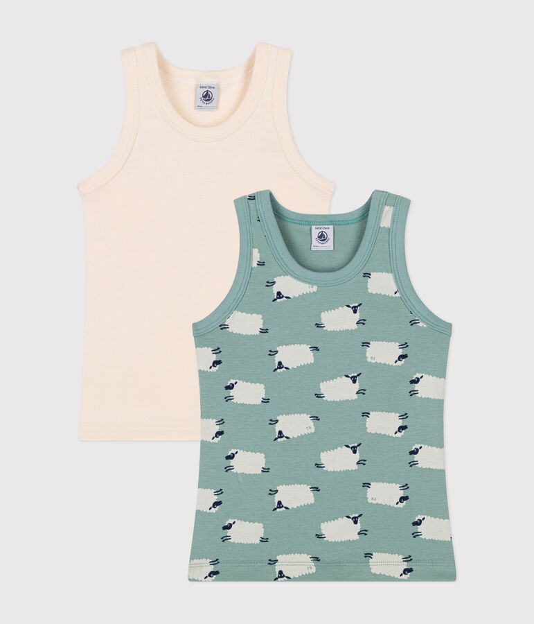 Lot de 2 d&eacute;bardeurs mouton en coton enfant variante 1