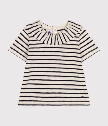 Blouse manches courtes en jersey bébé