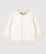 Cardigan matelassée bébé.