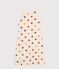 Nuisette en coton motif cœur femme blanc AVALANCHE/ MULTICO