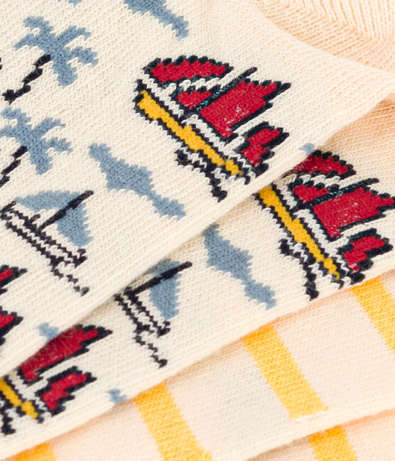 Lot de 2 paires de chaussettes explorateurs en jersey de coton enfants variante 1