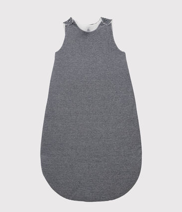 Gigoteuse rayée bébé en velours de coton biologique